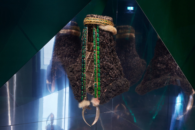 Hair Power exhibition view Wereldmuseum Rotterdam